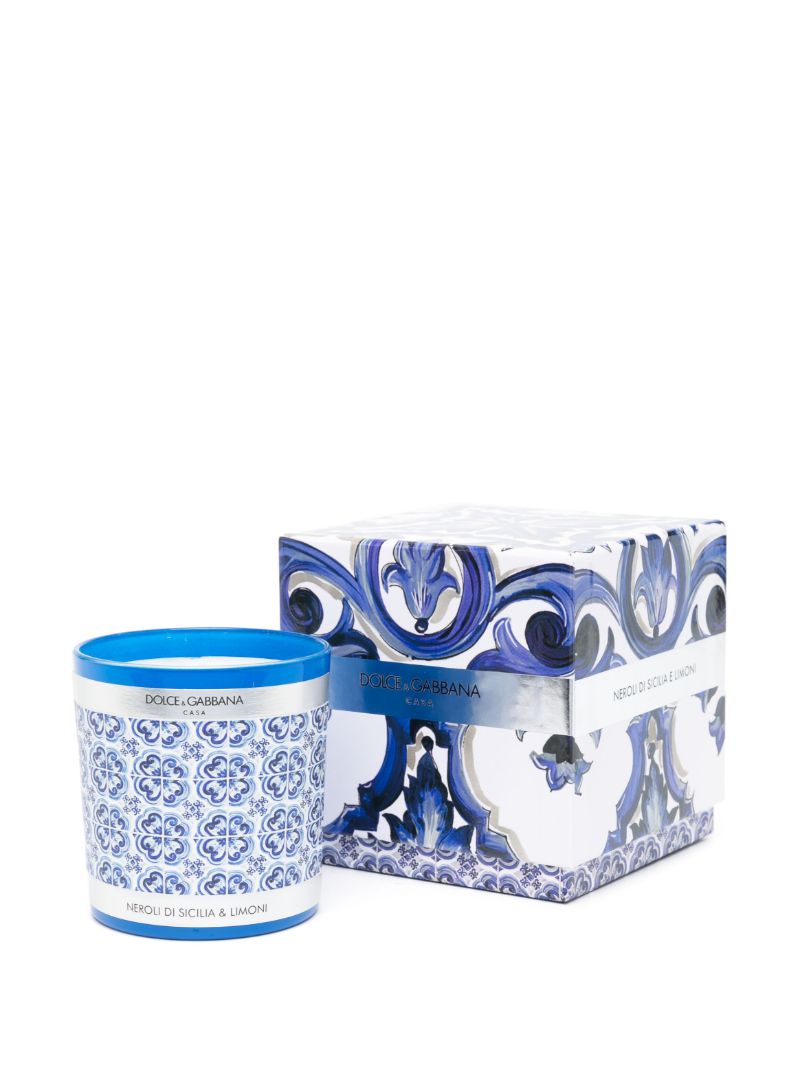 White Sicilian Neroli Lemon Scented Candle (250g)
