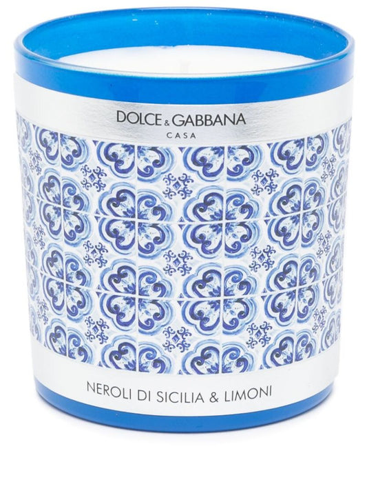 White Sicilian Neroli Lemon Scented Candle (250g)