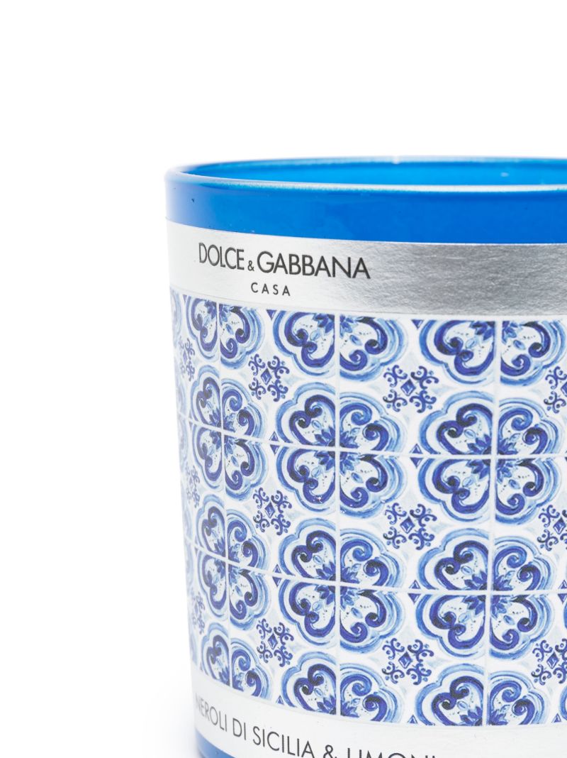 White Sicilian Neroli Lemon Scented Candle (250g)