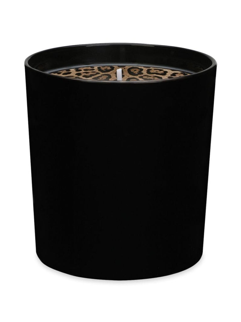 Brown Leopard-print Scented Candle