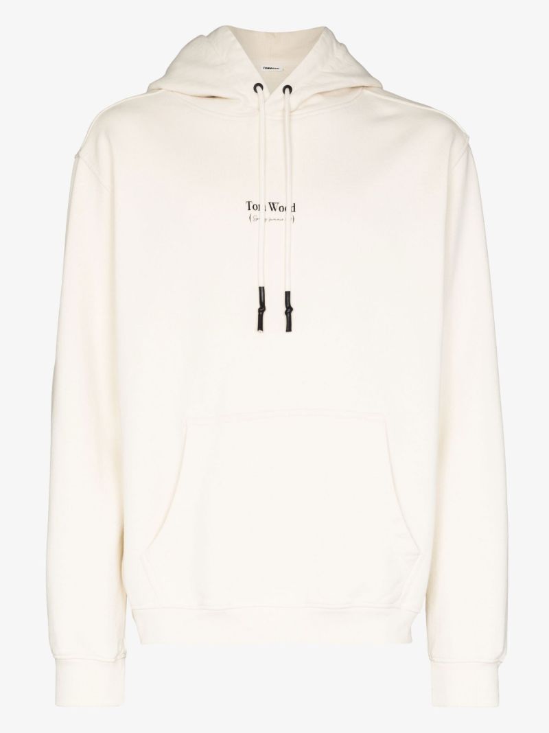 Clerici Logo Drawstring Hoodie