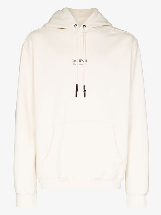 Clerici Logo Drawstring Hoodie