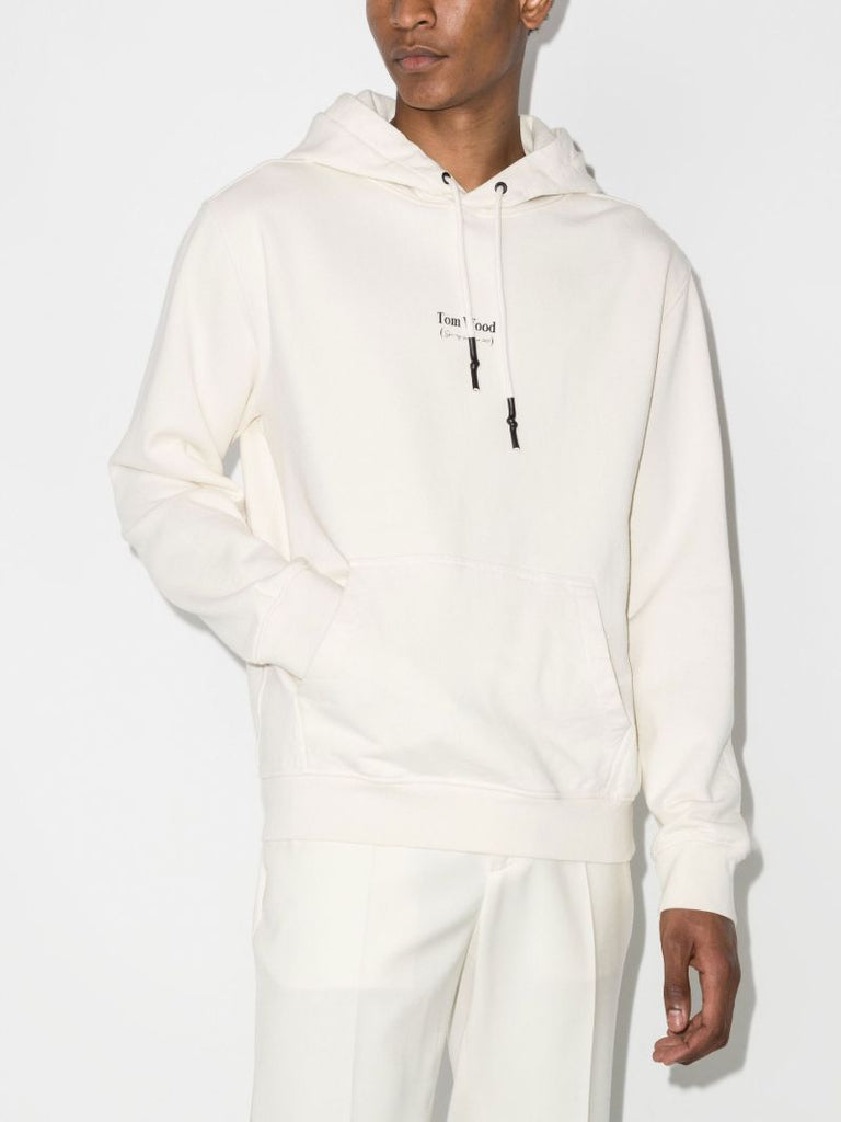 Clerici Logo Drawstring Hoodie