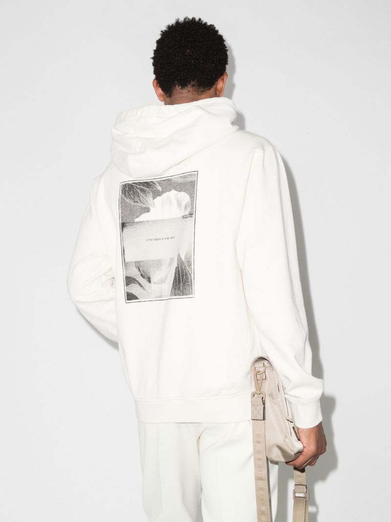 Clerici Logo Drawstring Hoodie