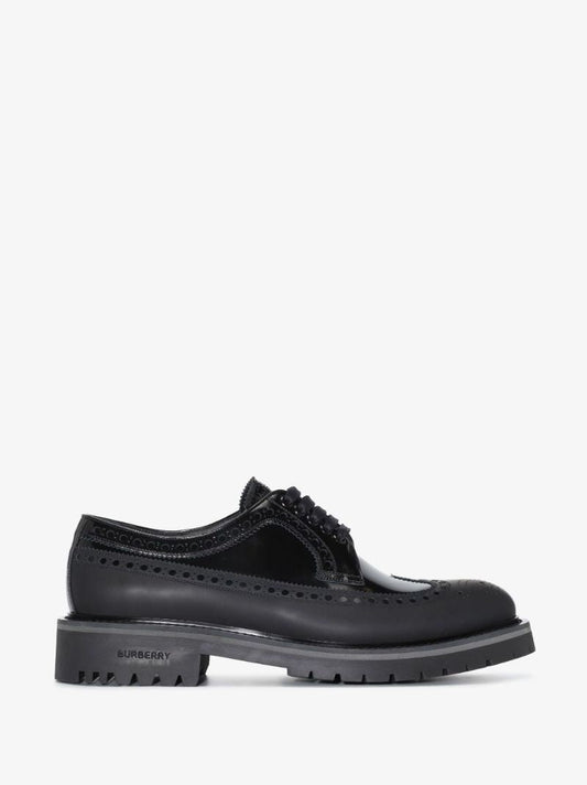 Black Leather Brogues
