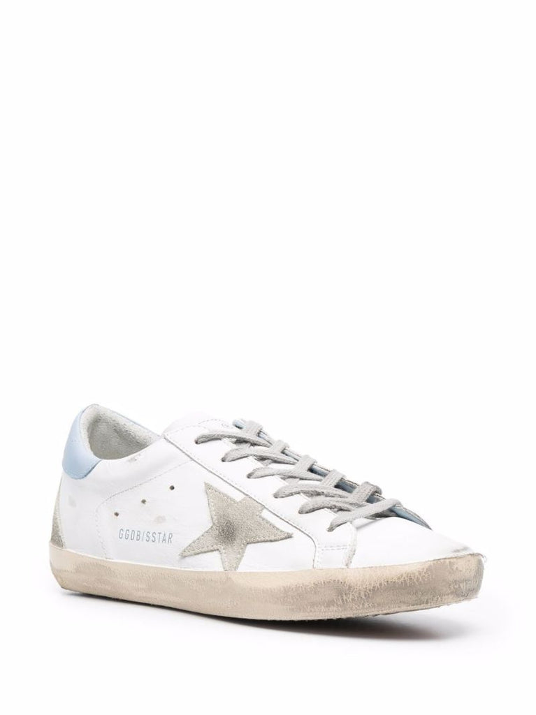White Super-star Leather Sneakers