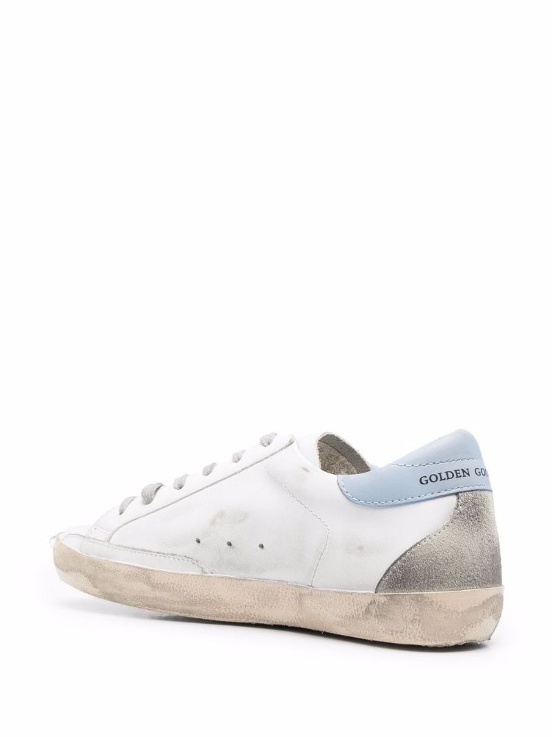 White Super-star Leather Sneakers