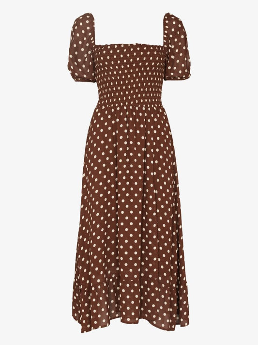 Meadow Polka Dot Midi Dress