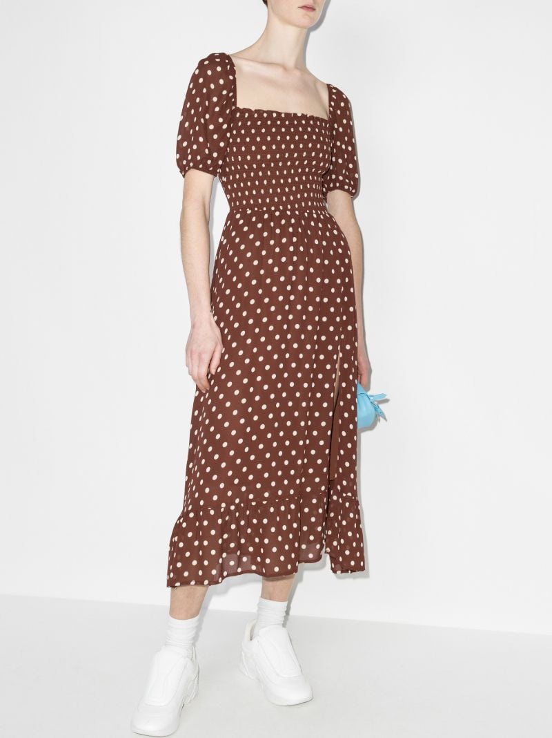 Meadow Polka Dot Midi Dress