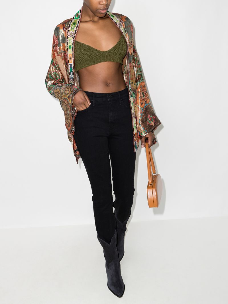 Brick Road Printed Kimono Jacket