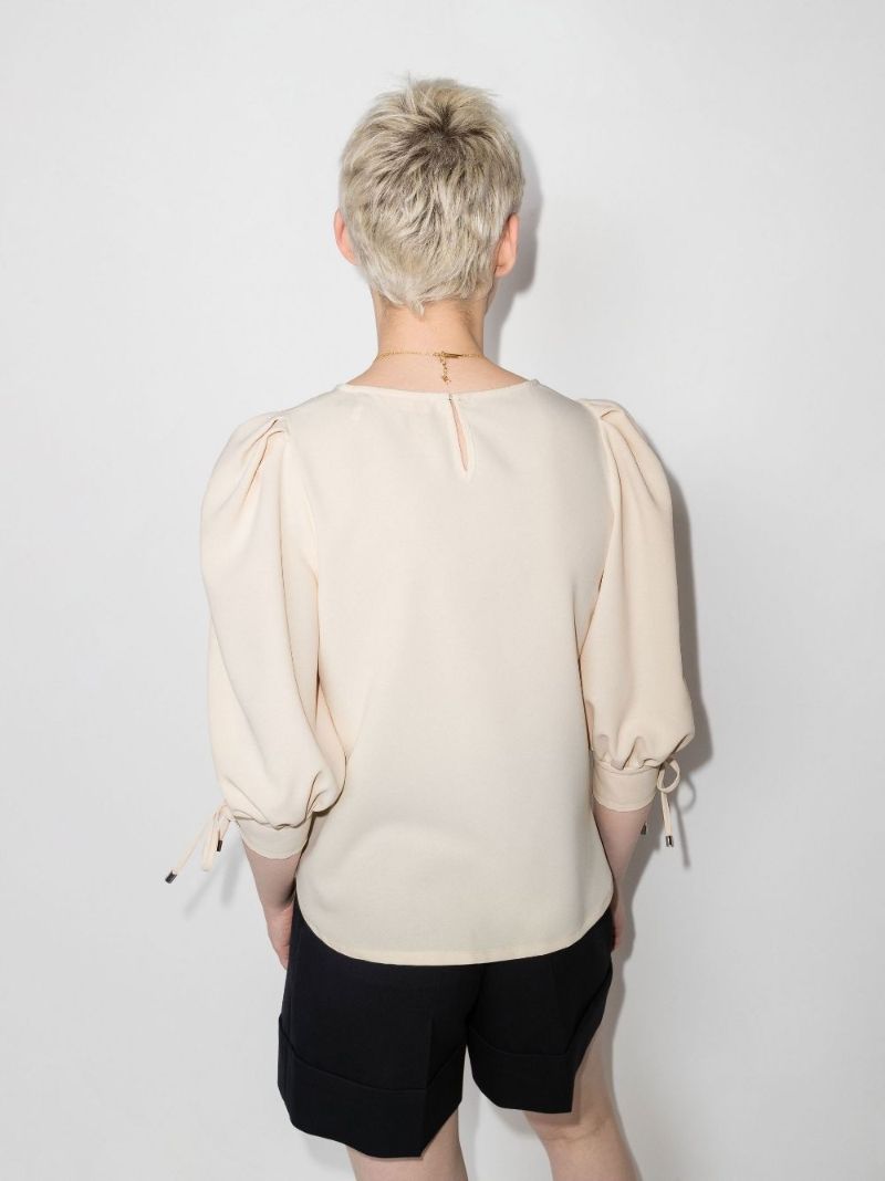 Tie Cuff Blouse