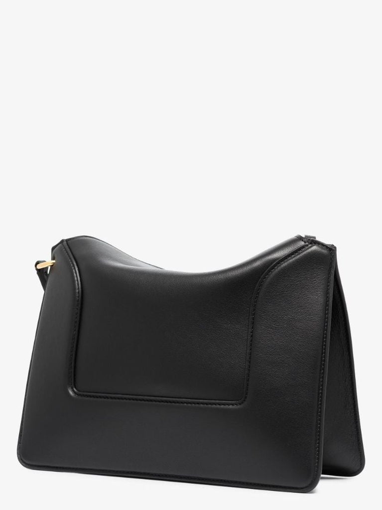 Black Penelope Leather Shoulder Bag