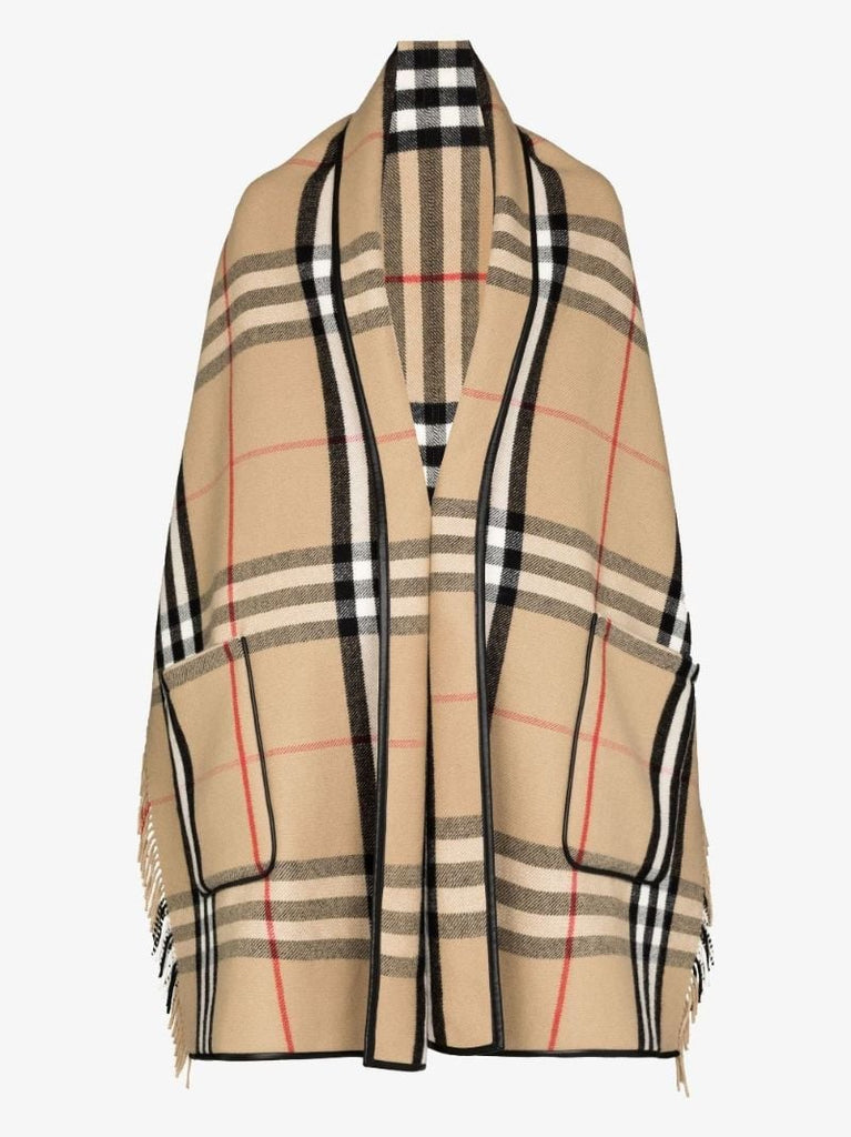 Fringed Check Cape