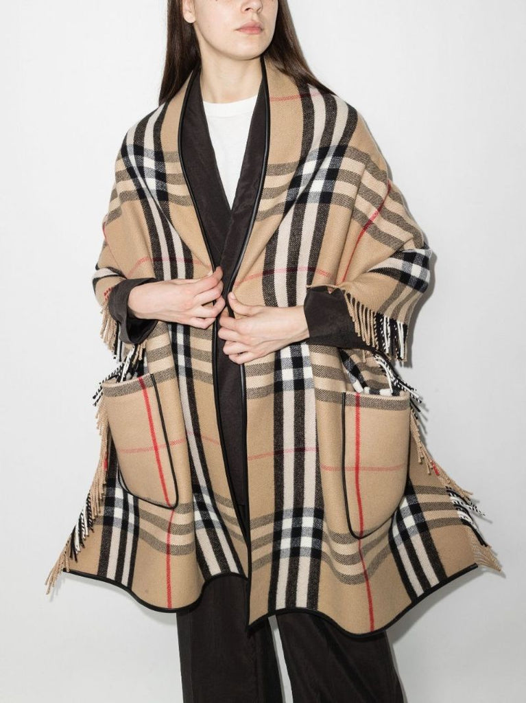 Fringed Check Cape