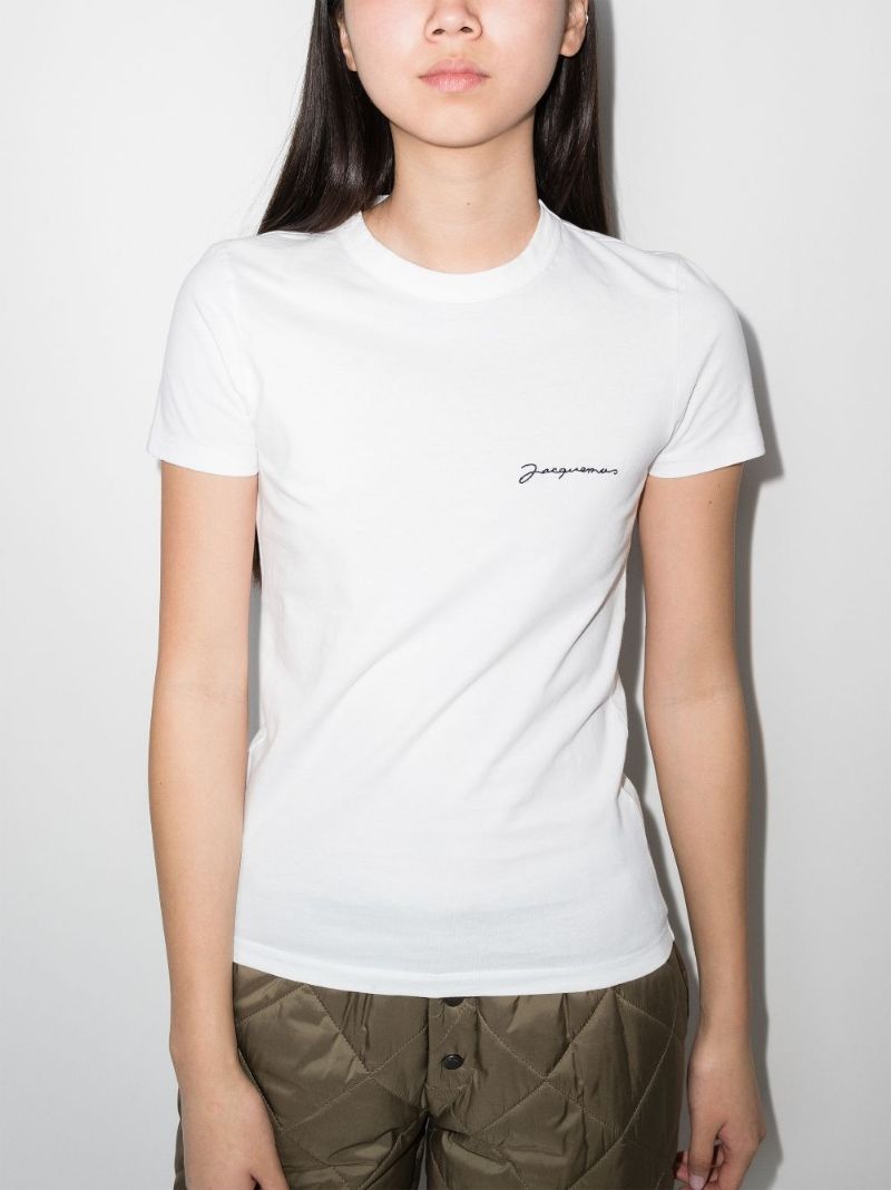 White Le T-shirt Logo T-shirt