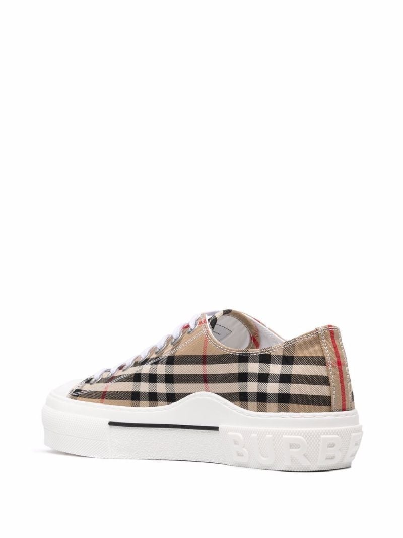 Neutral  Vintage Check Sneakers