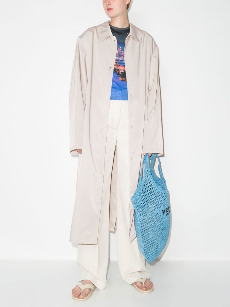 Neutral Eddie Oversized Trench Coat