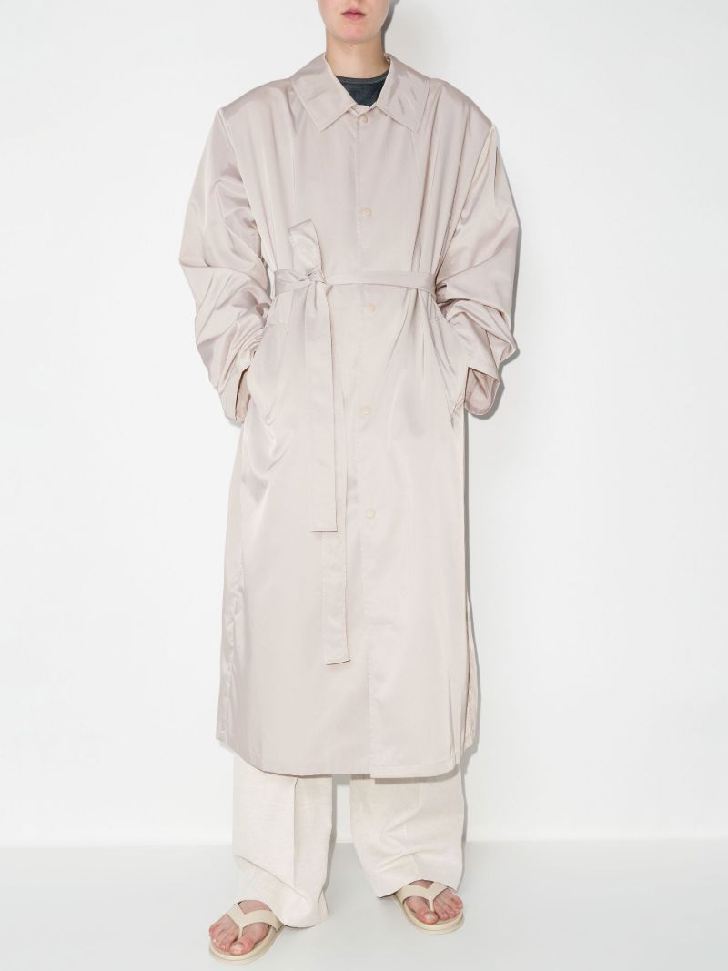 Neutral Eddie Oversized Trench Coat