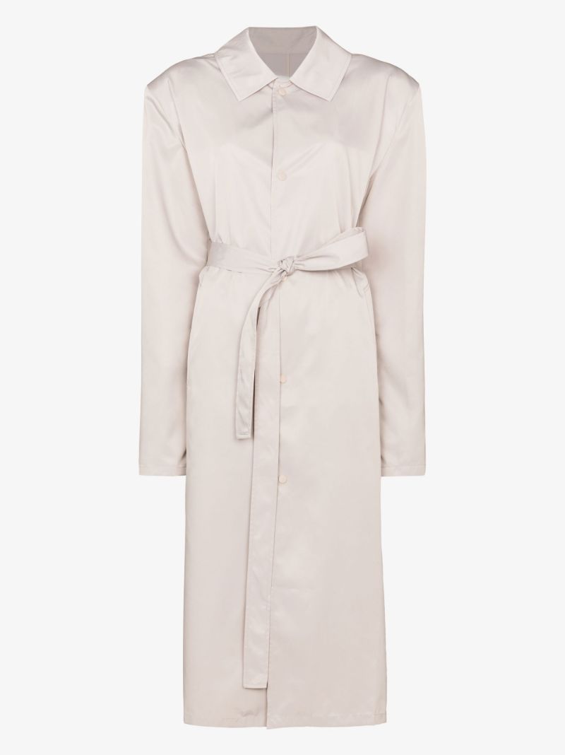 Neutral Eddie Oversized Trench Coat