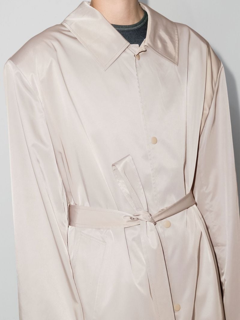 Neutral Eddie Oversized Trench Coat