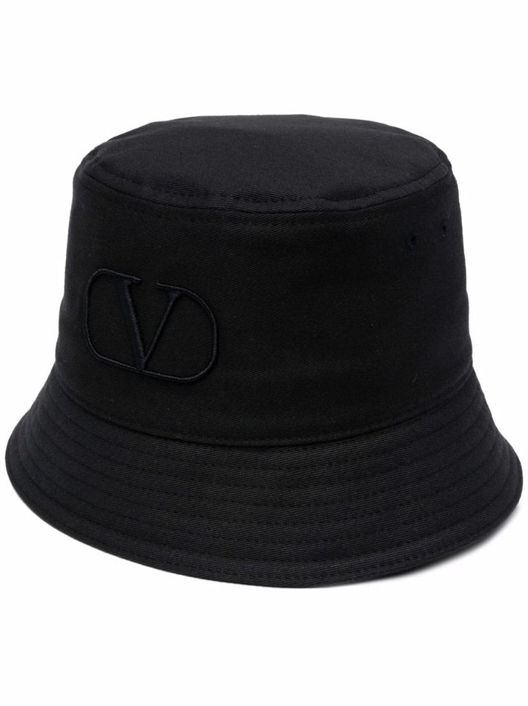 Black Vlogo Bucket Hat