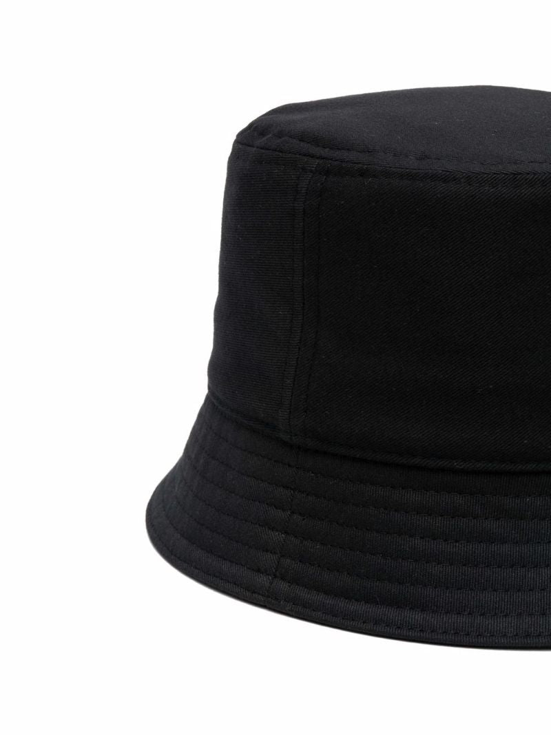 Black Vlogo Bucket Hat
