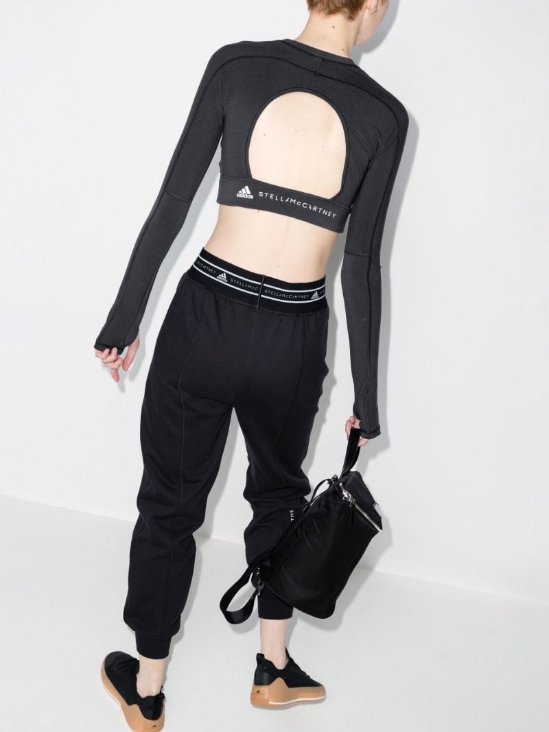 Black Truestrength Yoga Crop Top