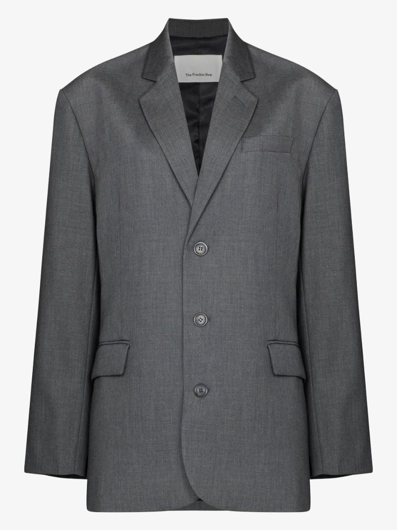 Grey Gelso Oversized Blazer