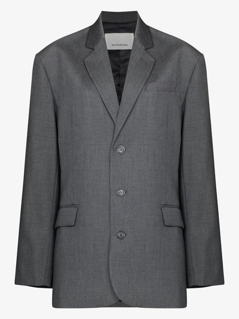 Grey Gelso Oversized Blazer