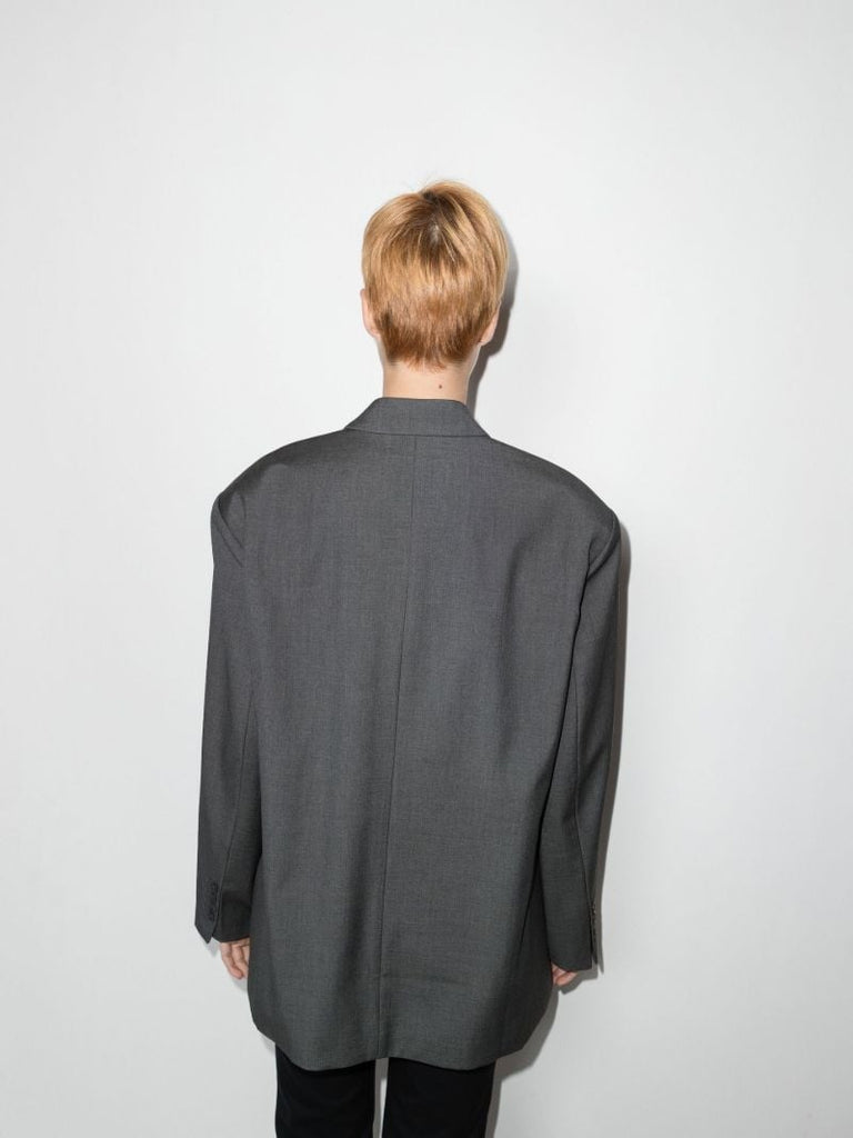 Grey Gelso Oversized Blazer