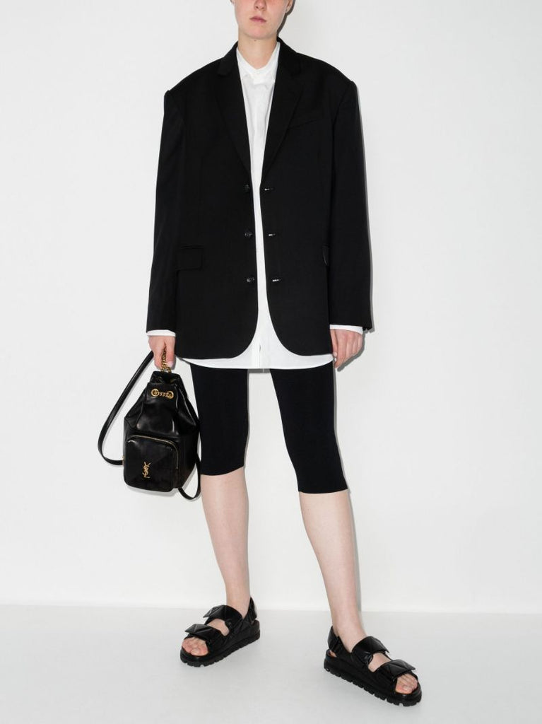 Black Gelso Oversized Blazer