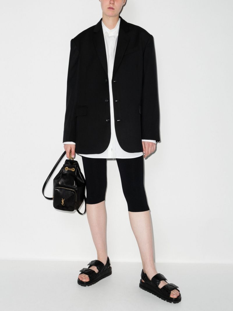 Black Gelso Oversized Blazer
