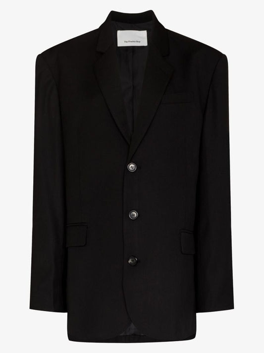 Black Gelso Oversized Blazer