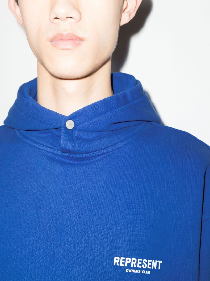 Owners' Club Printed Cotton Hoodie