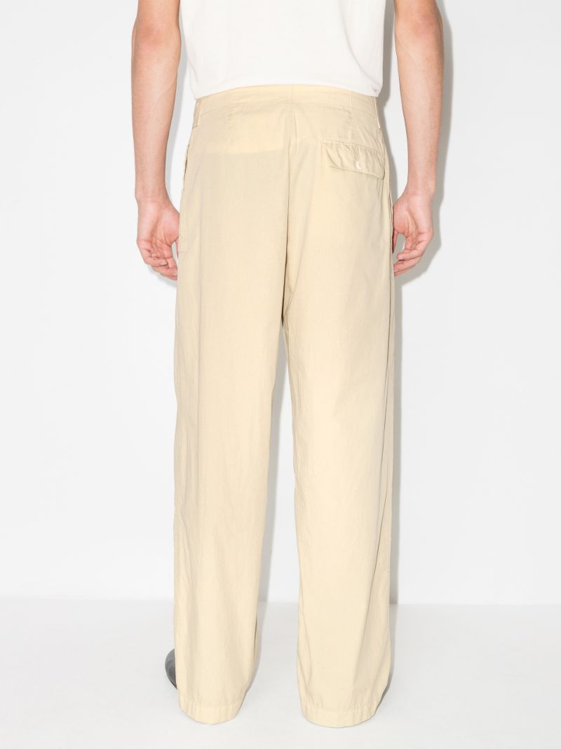 Belted Cotton Trousers