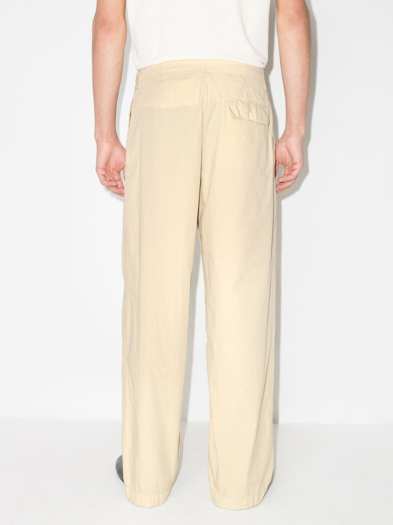 Belted Cotton Trousers