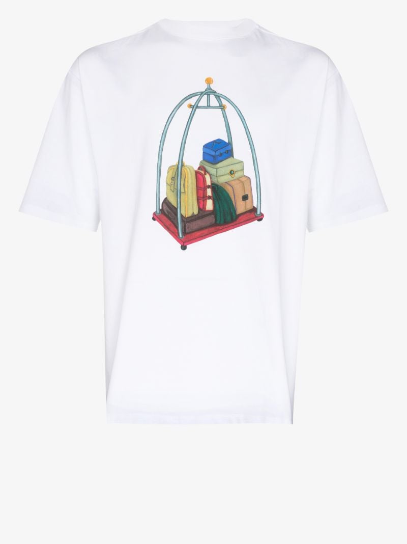 Luggage Trolley Cotton T-shirt