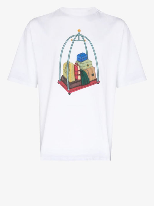 Luggage Trolley Cotton T-shirt
