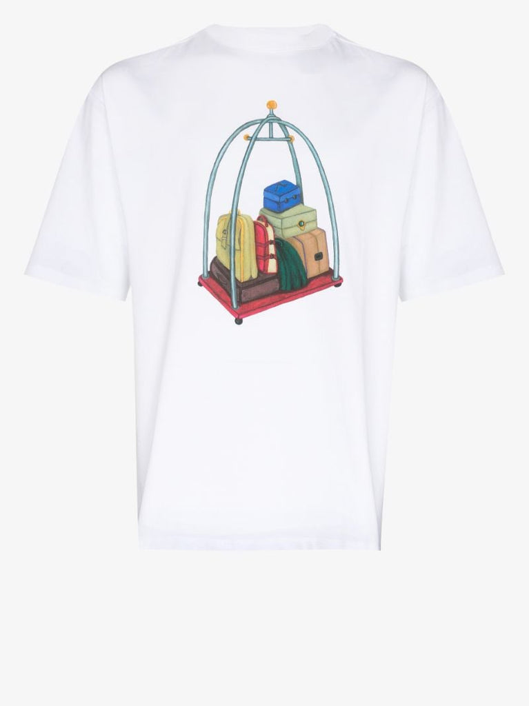 Luggage Trolley Cotton T-shirt