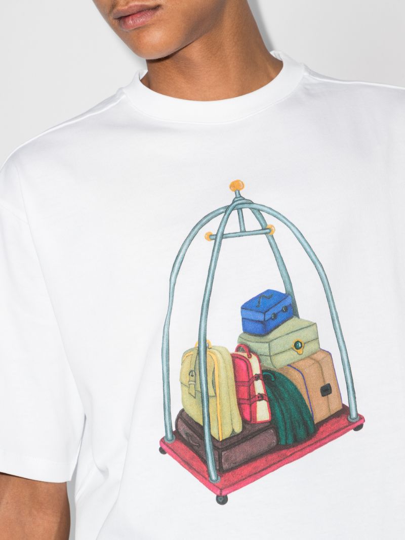 Luggage Trolley Cotton T-shirt