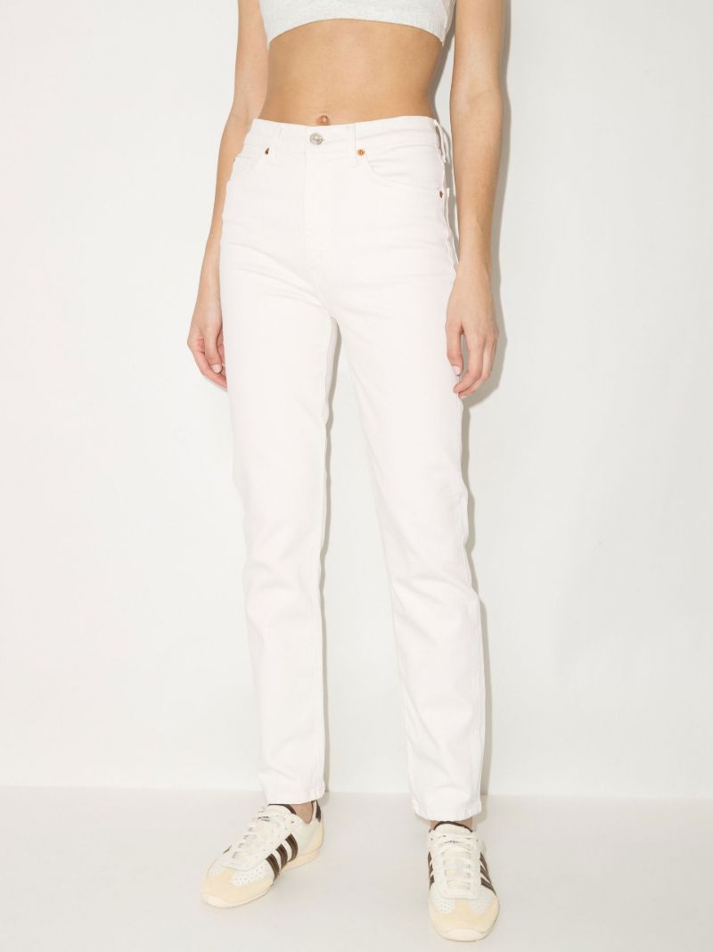 '70s Stove Pipe Straight Leg Jeans