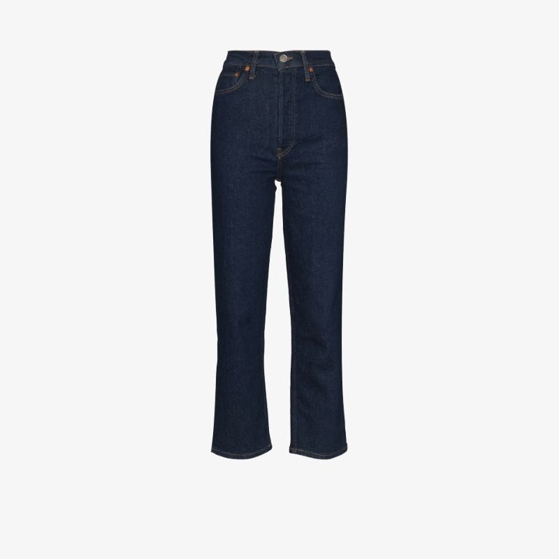 Ã¢â_x0082_¬Ë_x009c_70s Stove Pipe Cropped Jeans