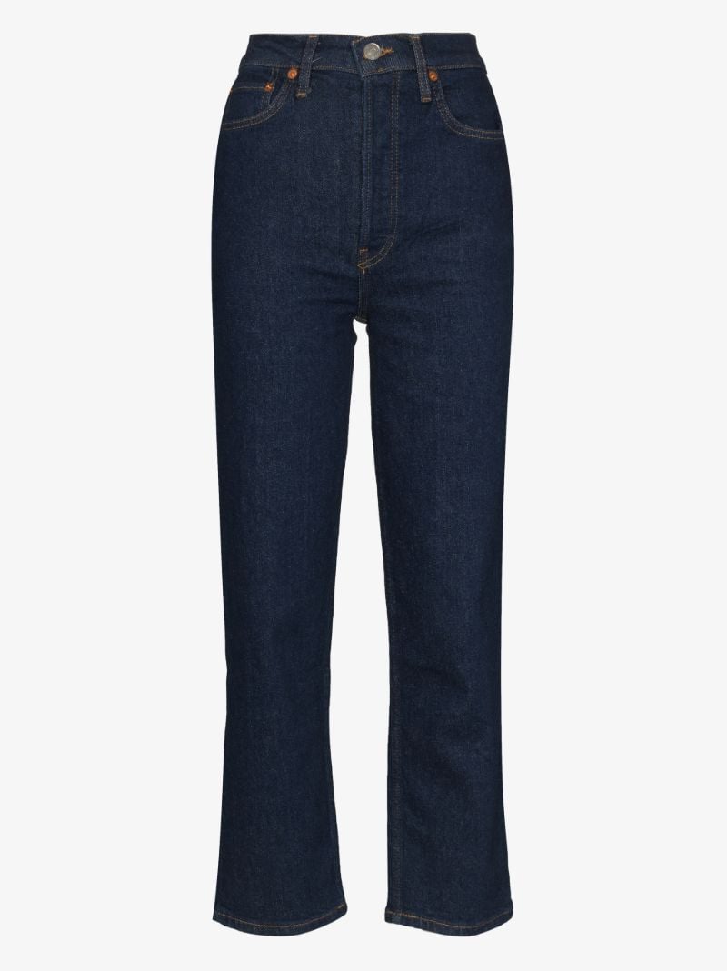 Ã¢â_x0082_¬Ë_x009c_70s Stove Pipe Cropped Jeans