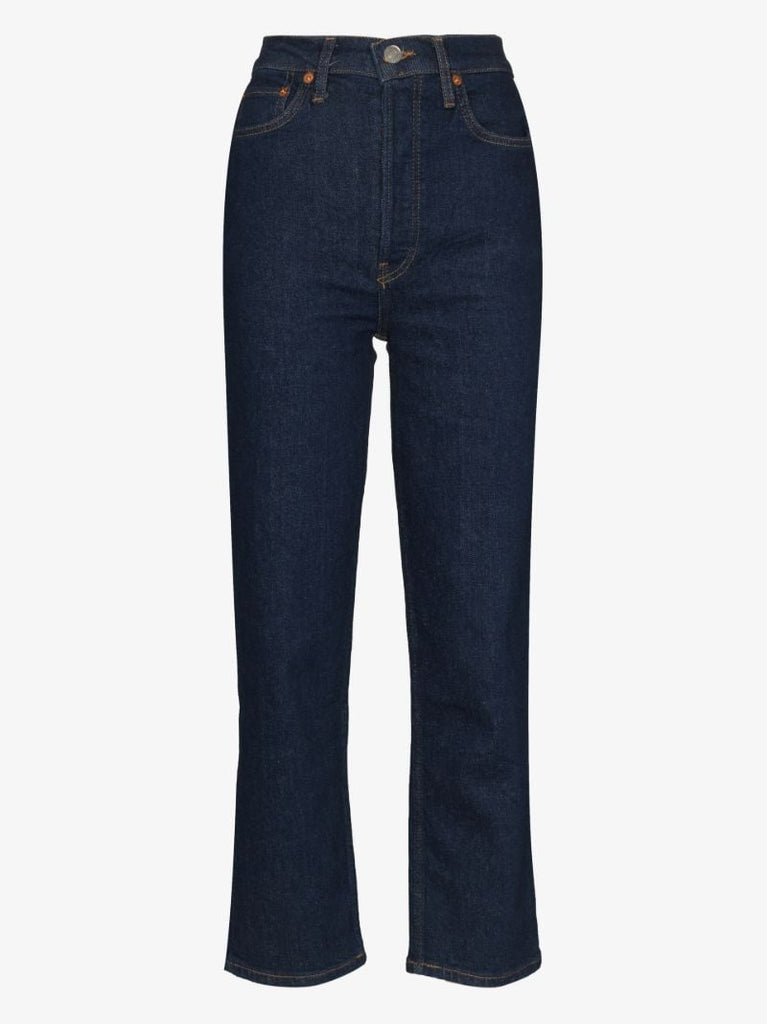 Ã¢â_x0082_¬Ë_x009c_70s Stove Pipe Cropped Jeans