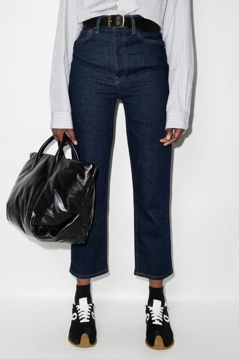 Ã¢â_x0082_¬Ë_x009c_70s Stove Pipe Cropped Jeans