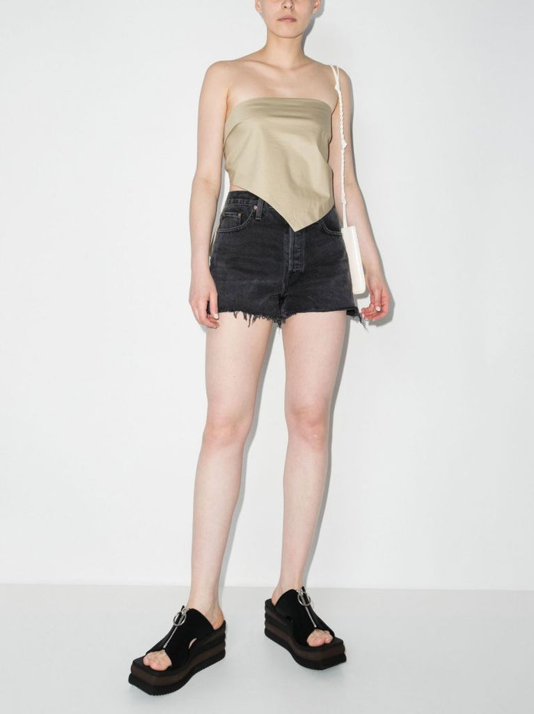 Ã¢â_x0082_¬Ë_x009c_50s Cut Off Denim Shorts