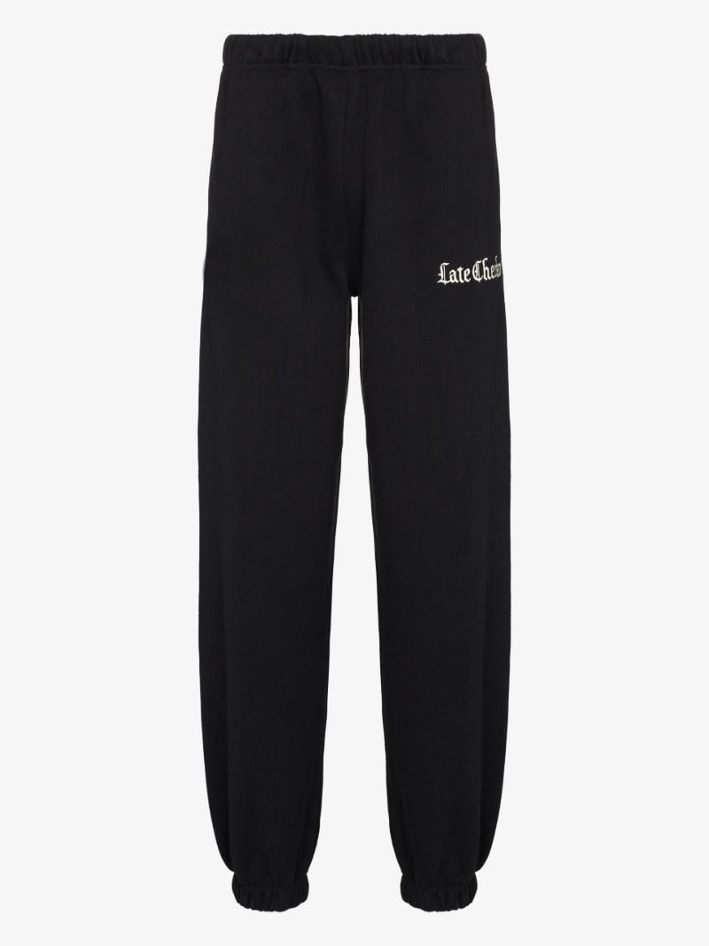 Logo Cotton Track Pants