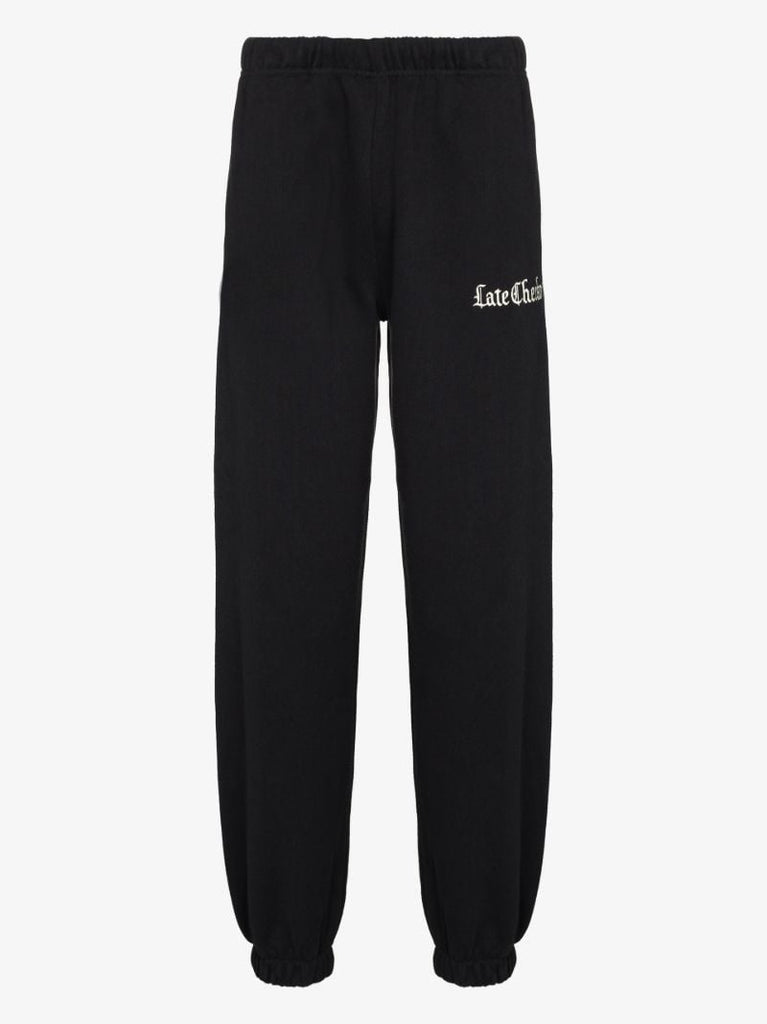 Logo Cotton Track Pants