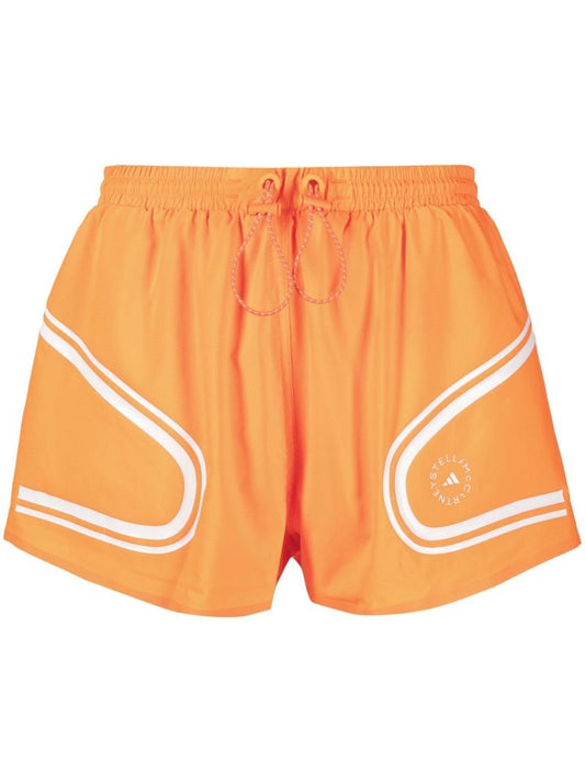 Orange Truepace Running Shorts