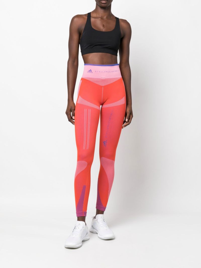 Orange Truestrength Yoga Leggings